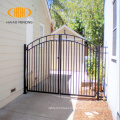 Direct factory custom cast iron home tubular arch gate design in india